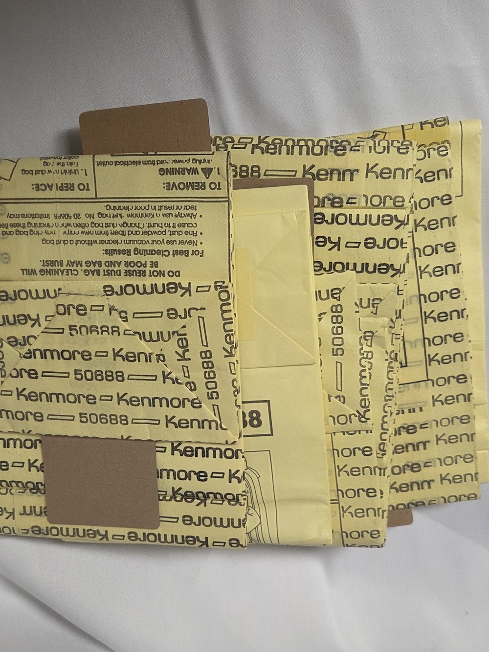 Kenmore Upright Vacuum Cleaner Bags 20-50688, 5 Bags
